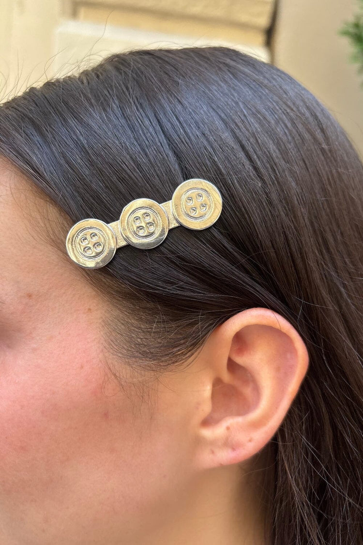 Hair Clip | Silver