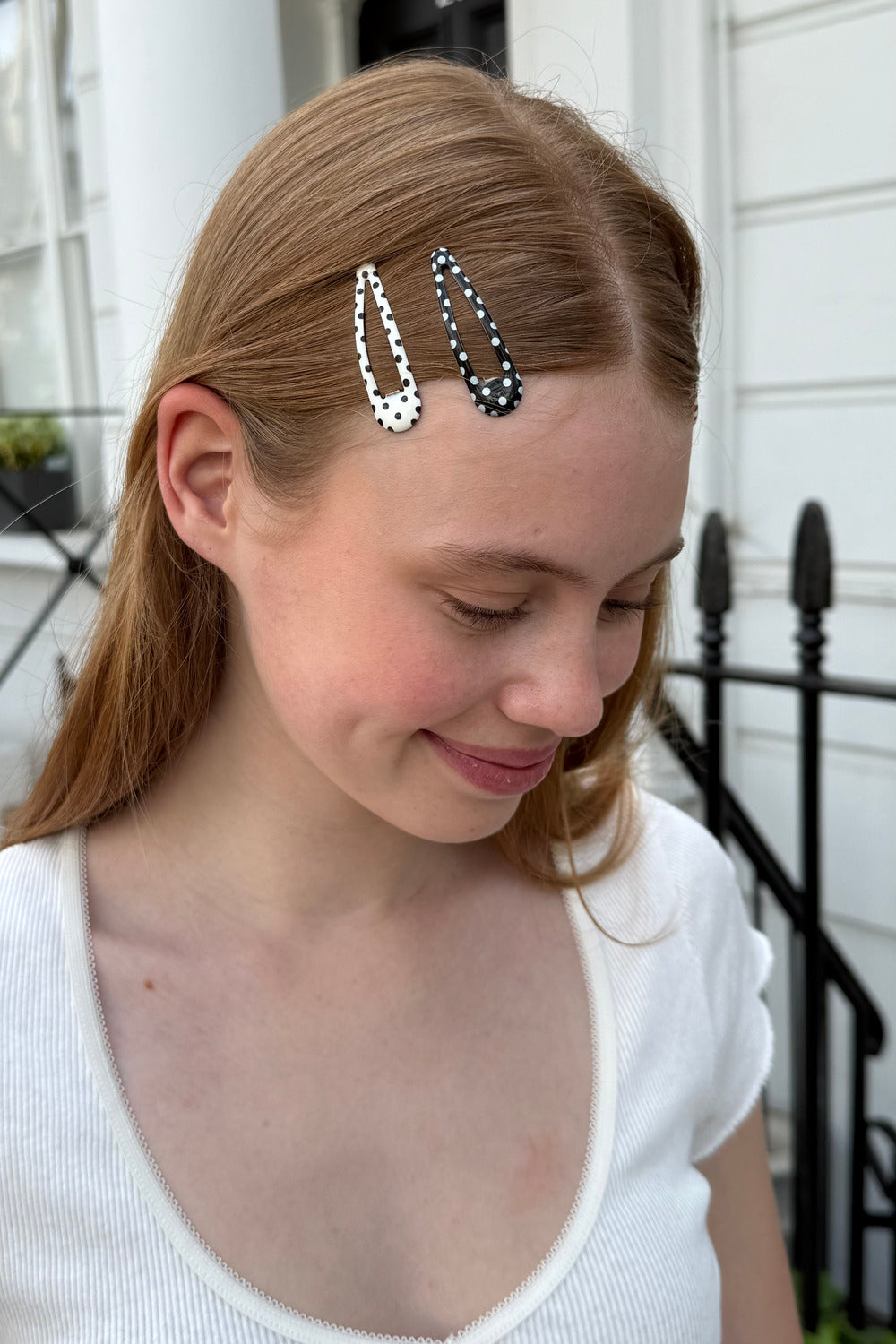 Polka Dots Hair Clip | Multicolor