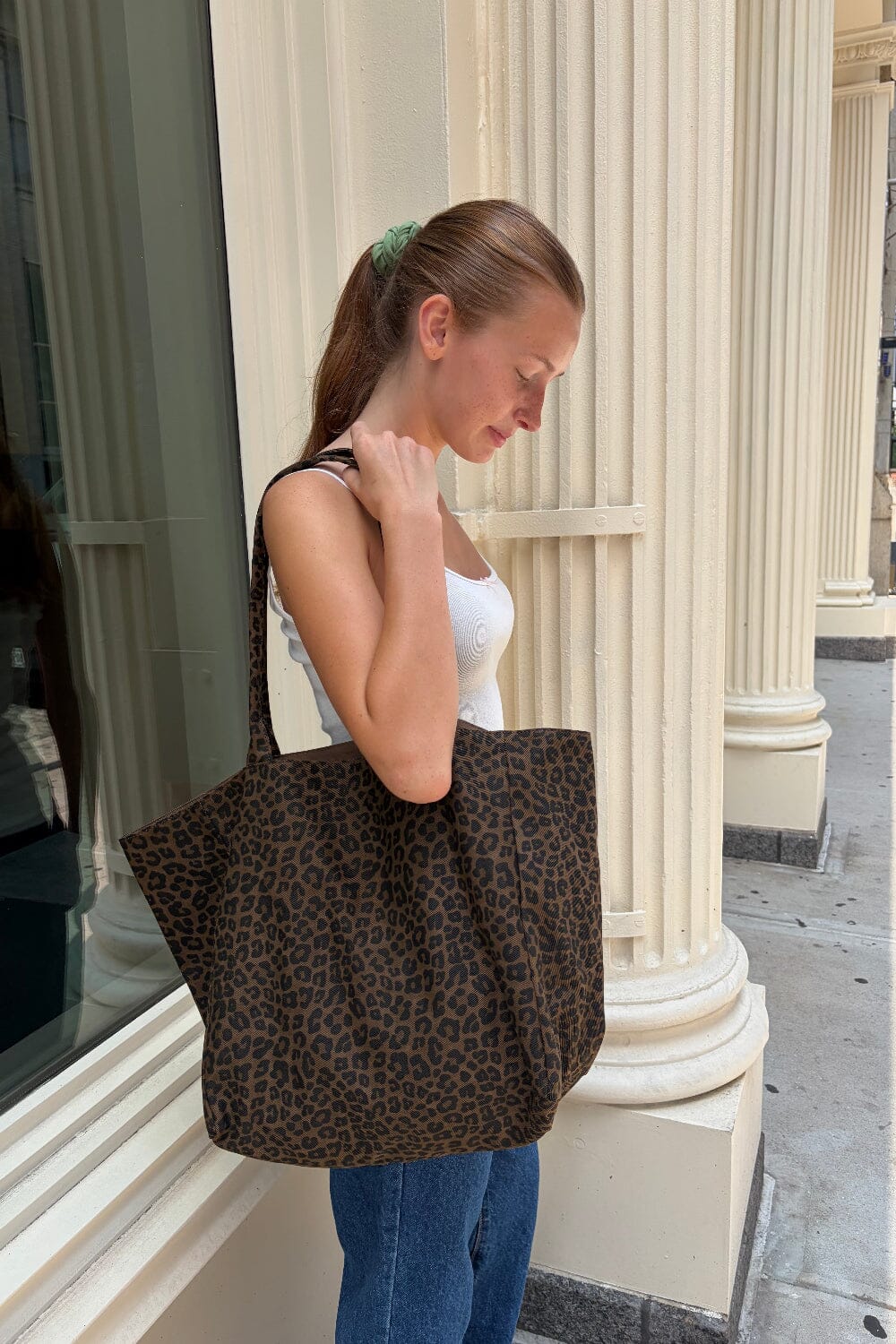 Leopard Tote Bag | Brown Leopard