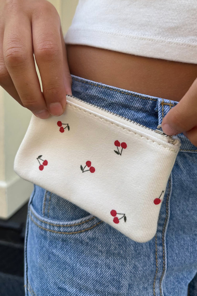 Cherries Coin Purse | Ivory