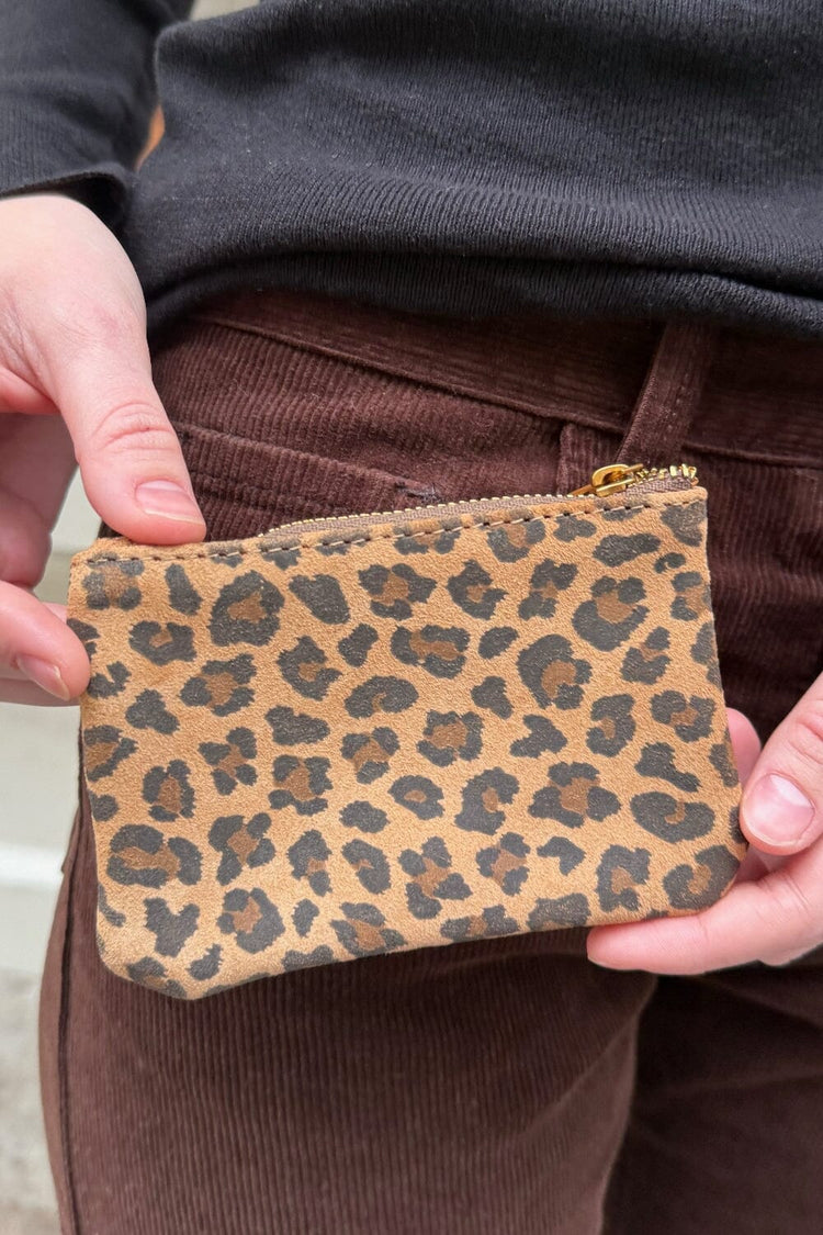 Leopard Coin Purse | Brown Leopard