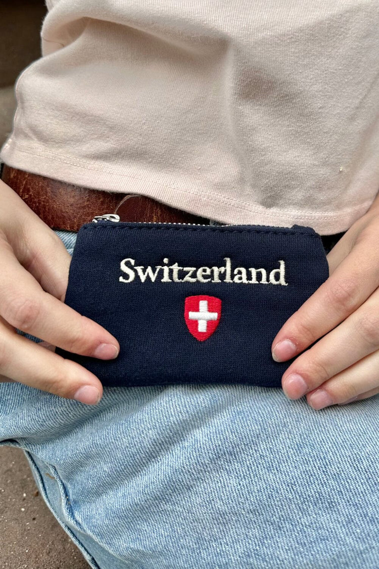 Switzerland Coin Purse | Classic Navy