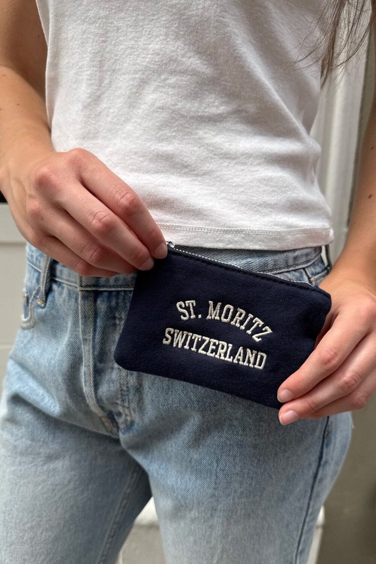 St. Moritz Coin Purse | Blue Navy