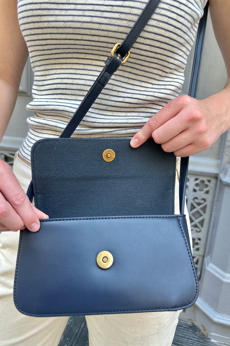 Mini Shoulder Bag | Berry Blue