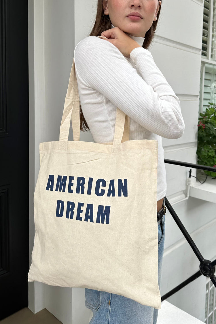 American Dream Tote Bag | Ivory