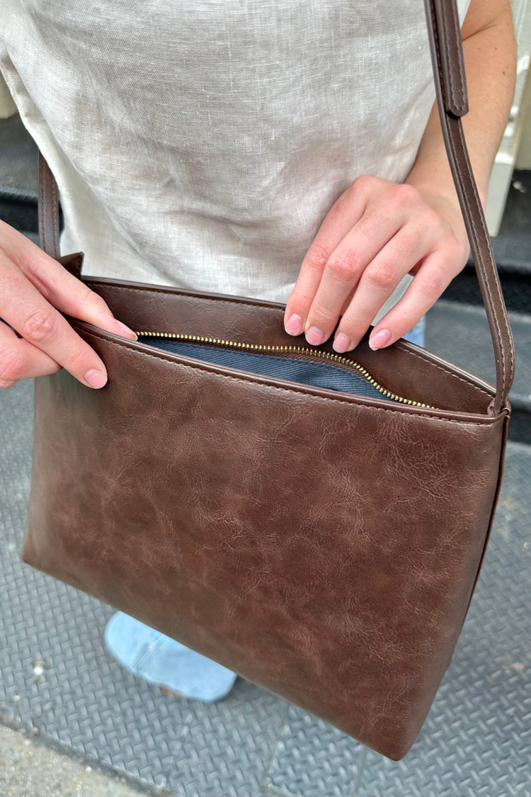 Shoulder Purse | Dark Brown