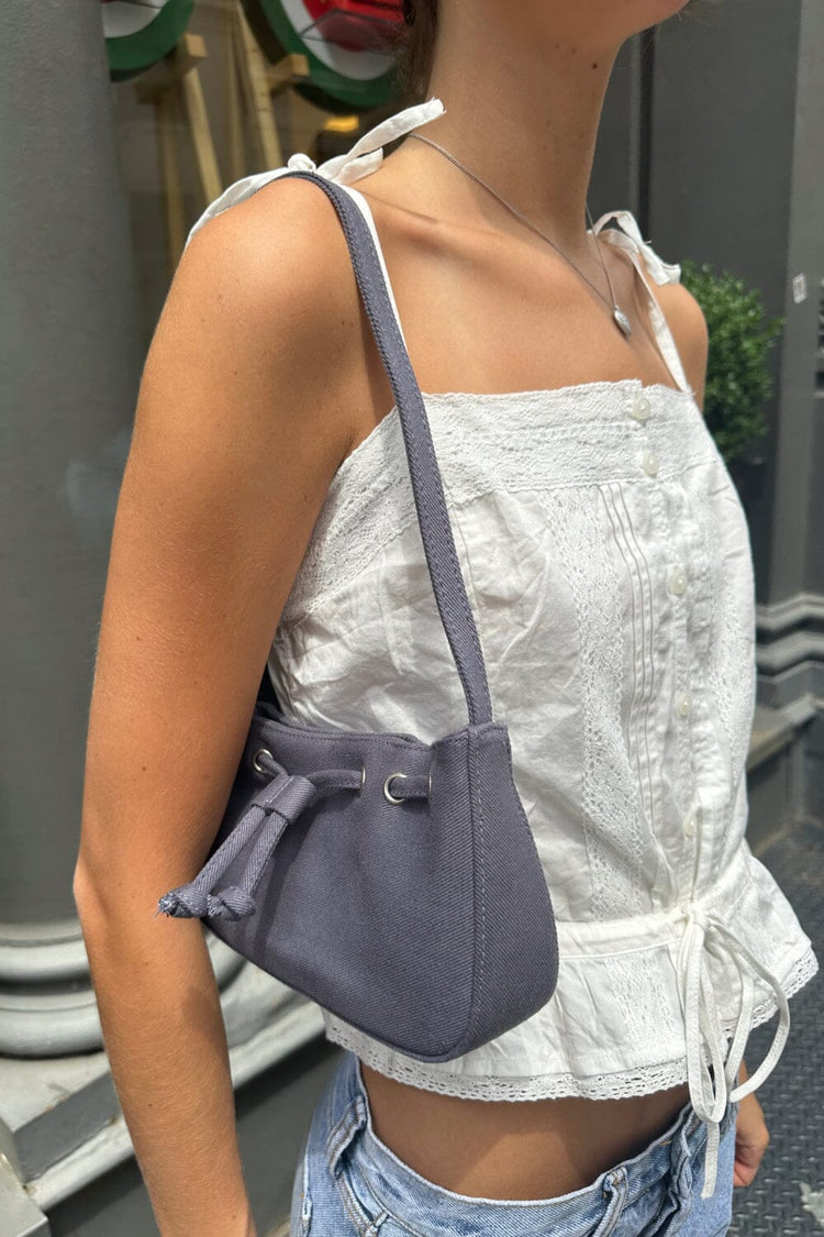 Shoulder Purse | Faded Navy