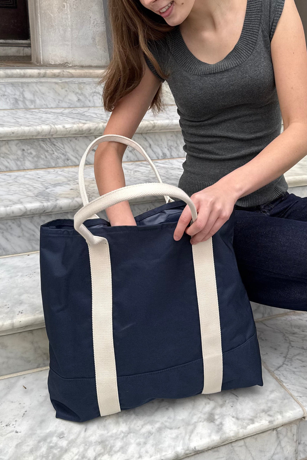 Tote Bag | Blue Navy