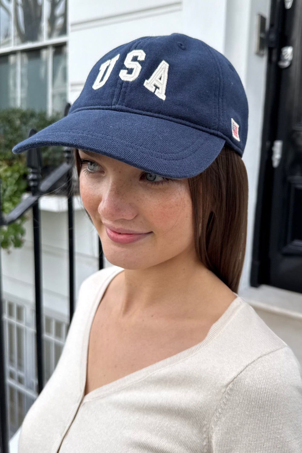 USA Baseball Cap | Navy Blue