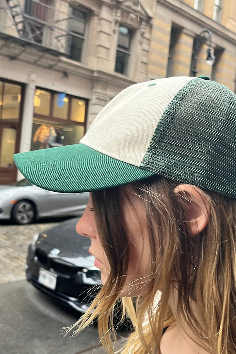 Katherine Mesh Cap | Dark Green