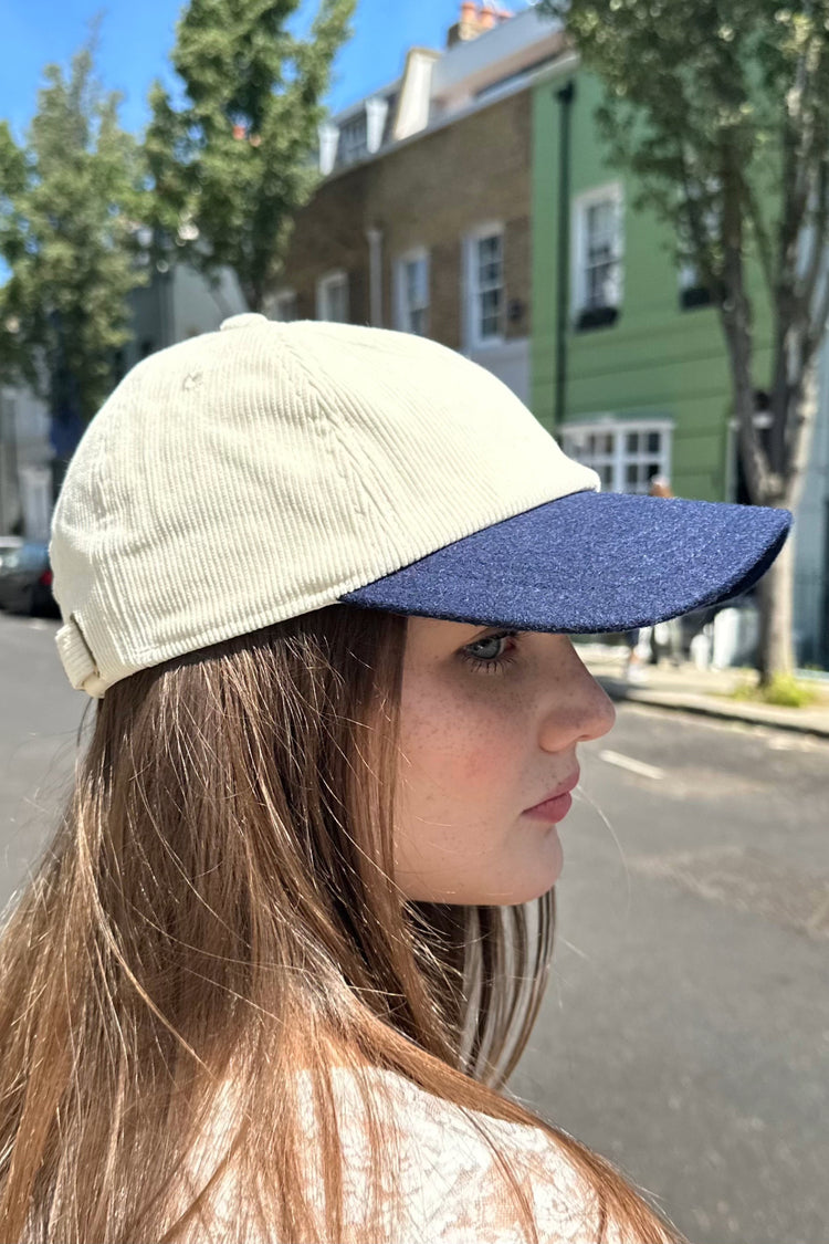 Katherine Baseball Cap | Ivory