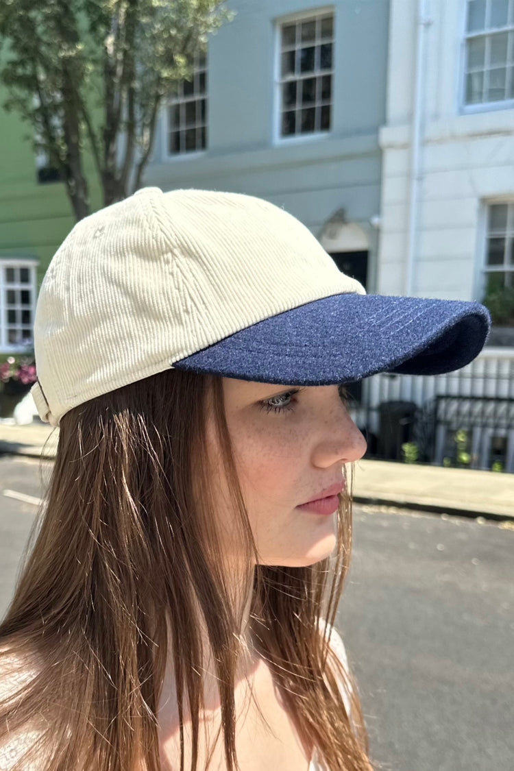 Katherine Baseball Cap | Ivory