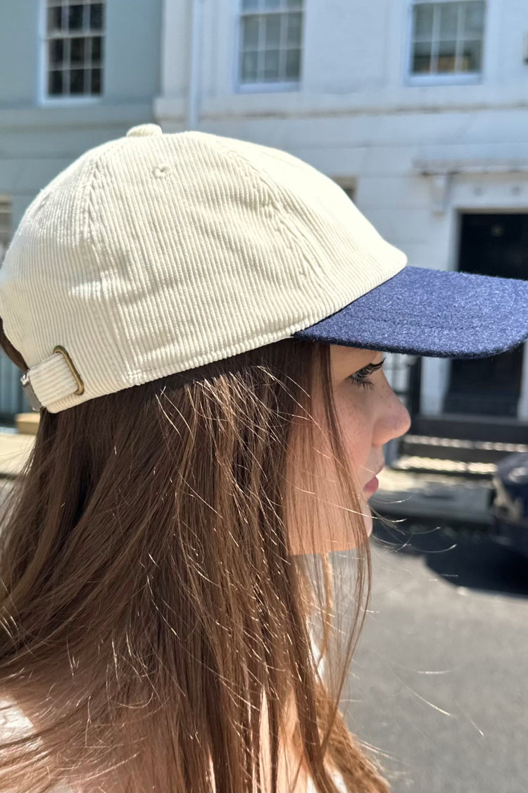 Katherine Baseball Cap | Ivory