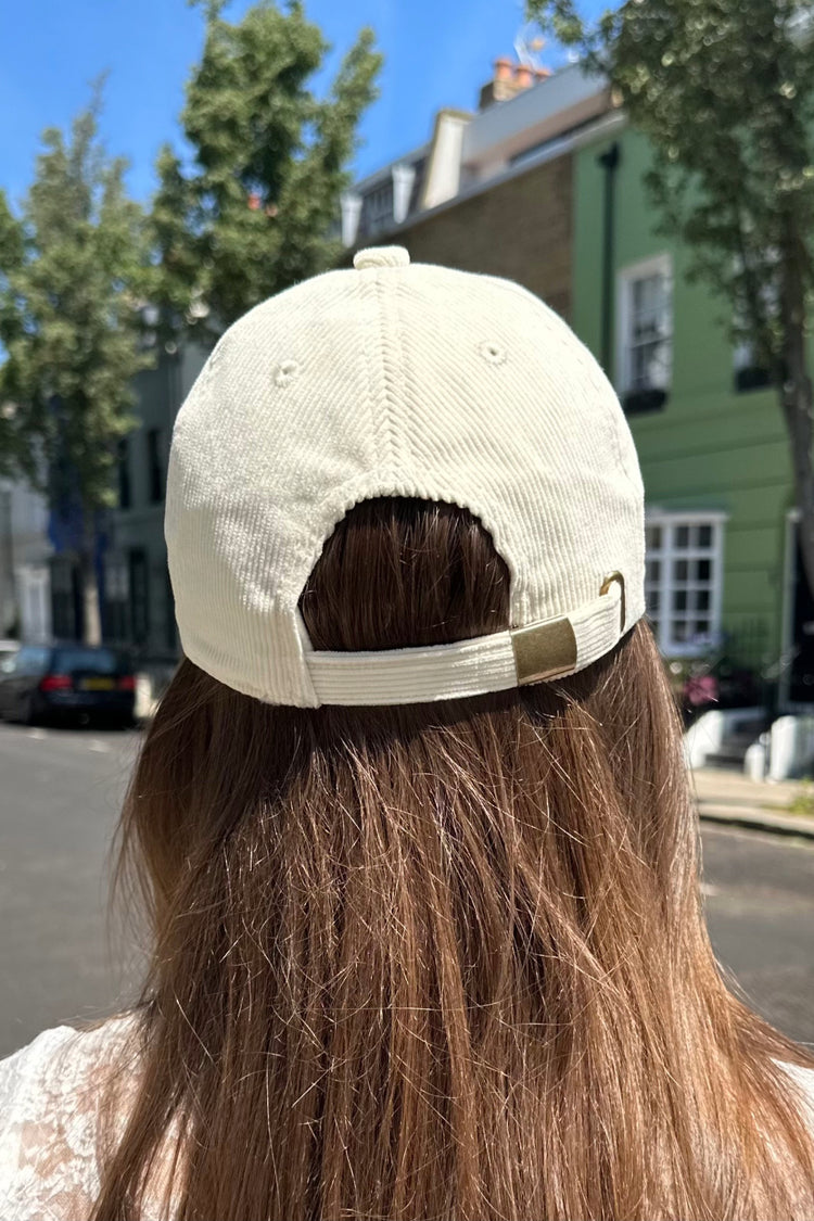 Katherine Baseball Cap | Ivory