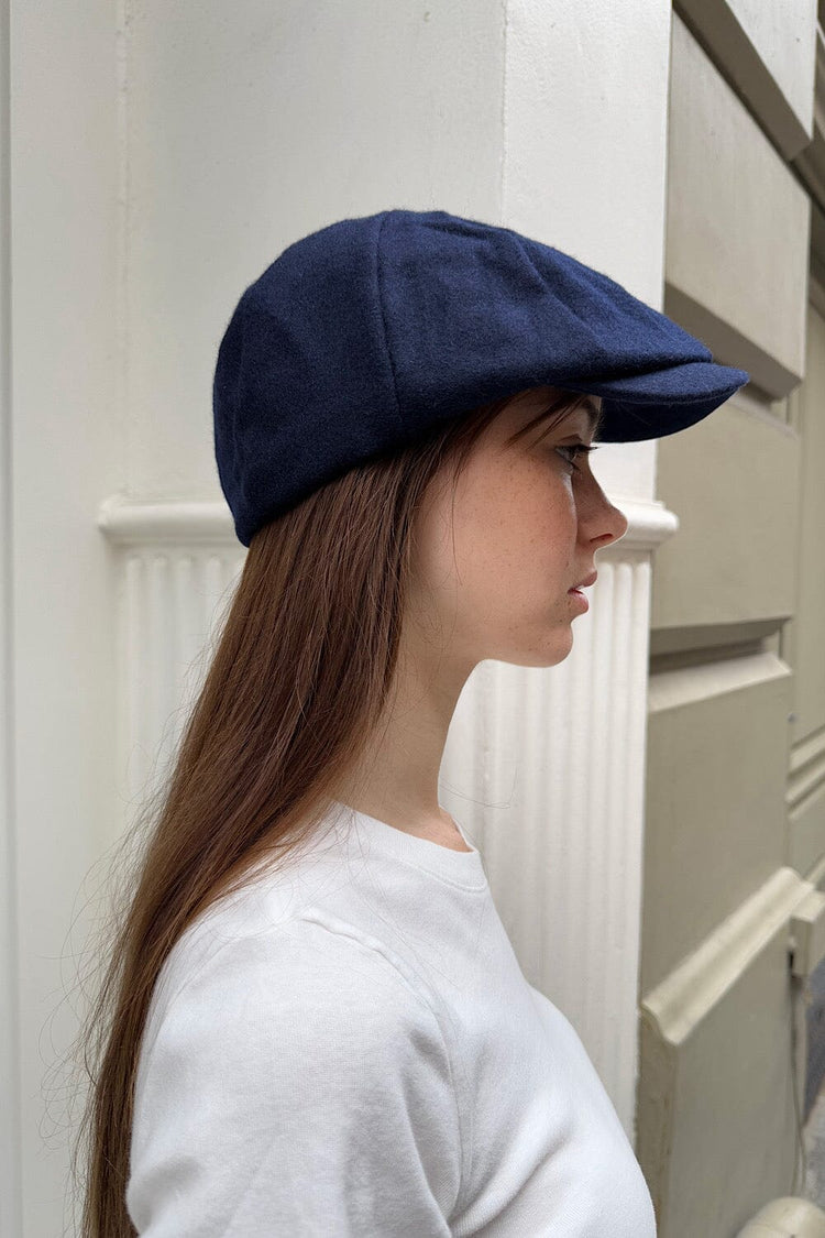 Newsboy Cap | Dark Royal Blue