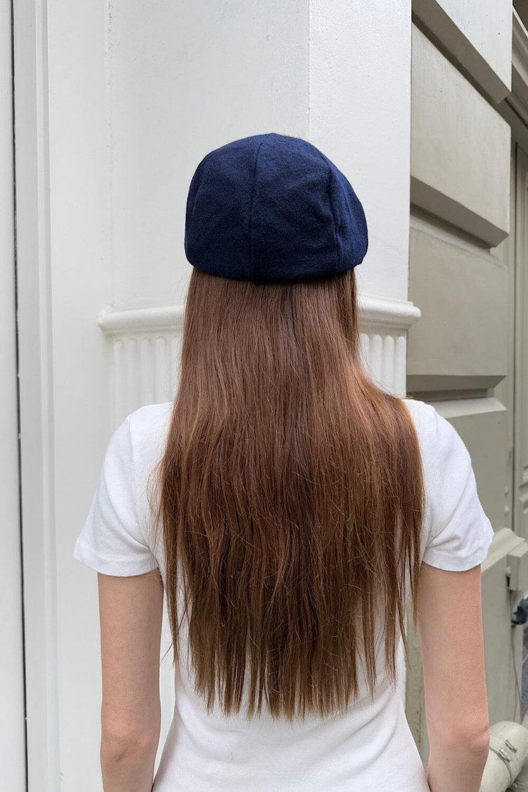 Newsboy Cap | Dark Royal Blue