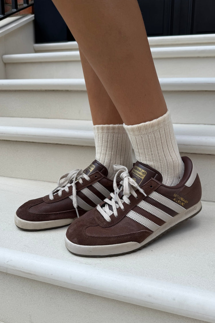 Ribbed Socks | Ivory