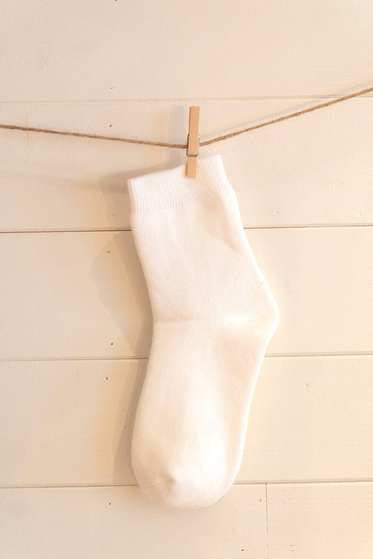 Basic Socks | White