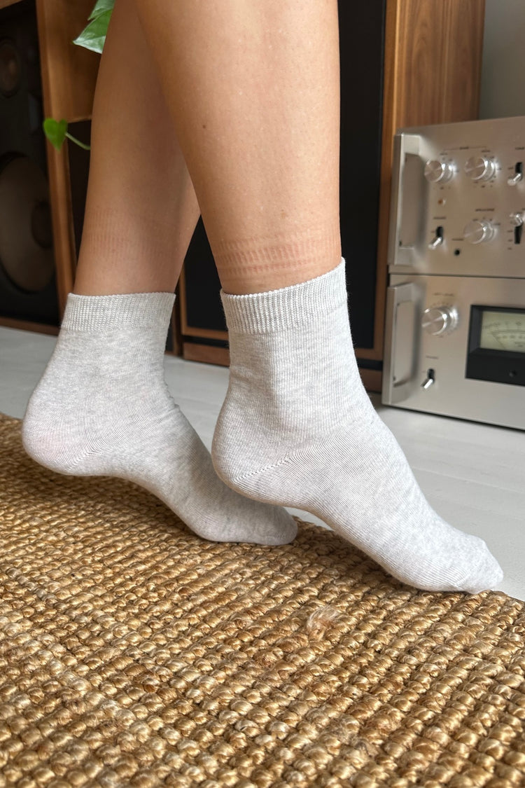 Basic Socks | Silver Grey