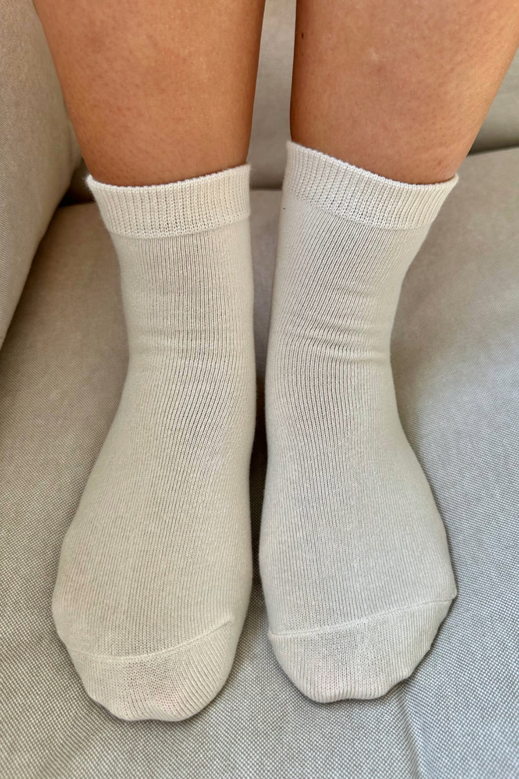 Basic Socks | Ivory