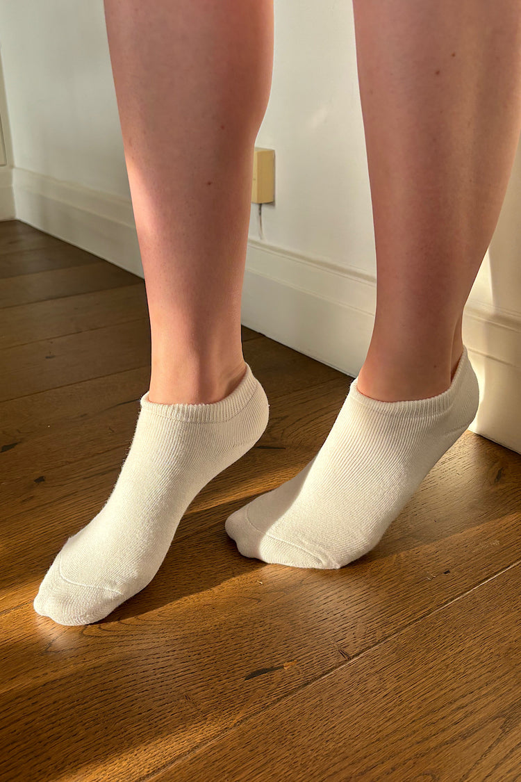 Basic Socks | Natural White