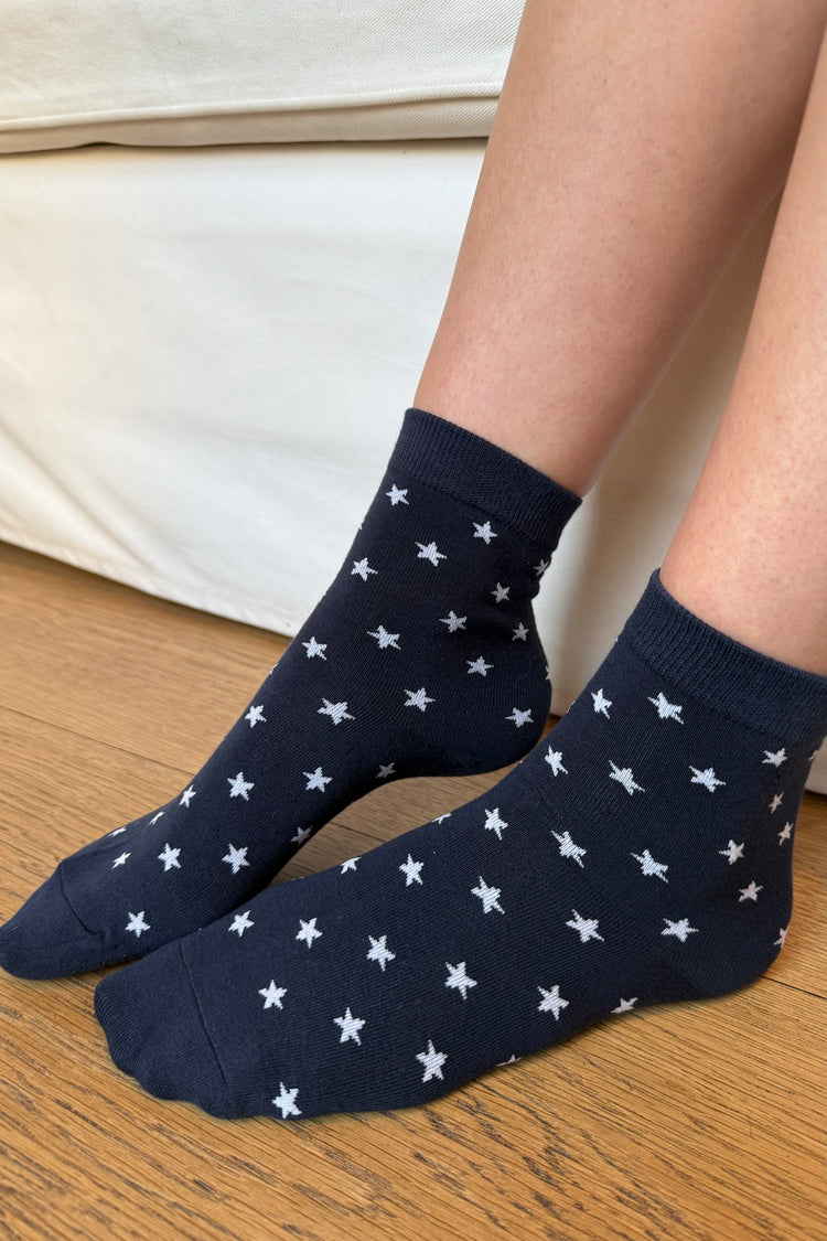 Stars Socks | Blue Navy