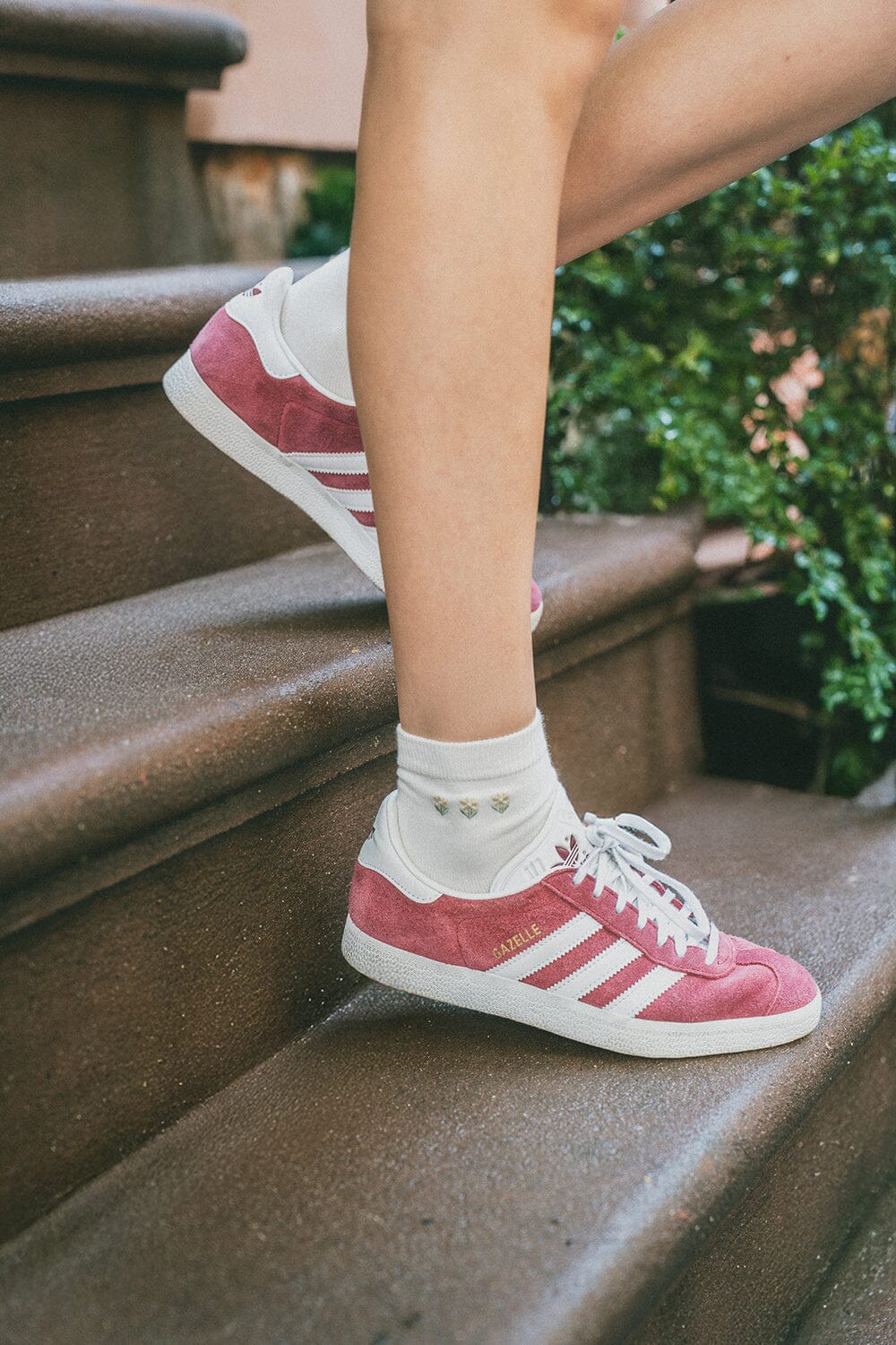 Flower Socks | White