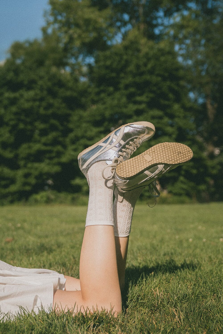 Hearts Socks | White