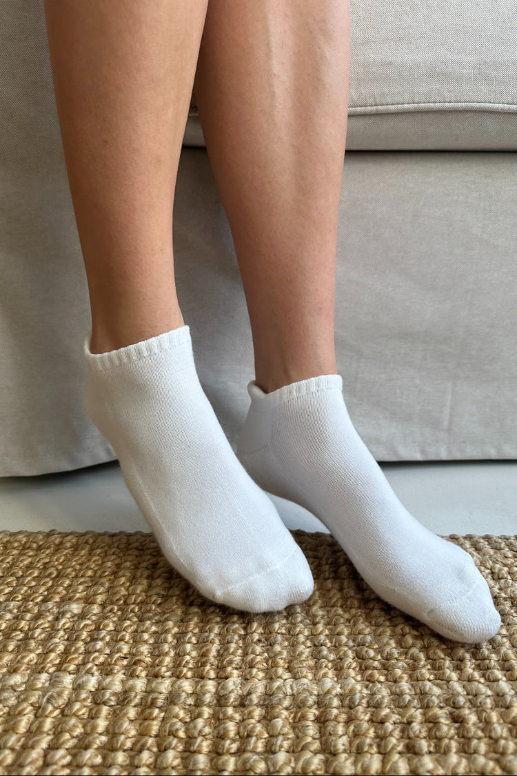 Cotton Socks | White