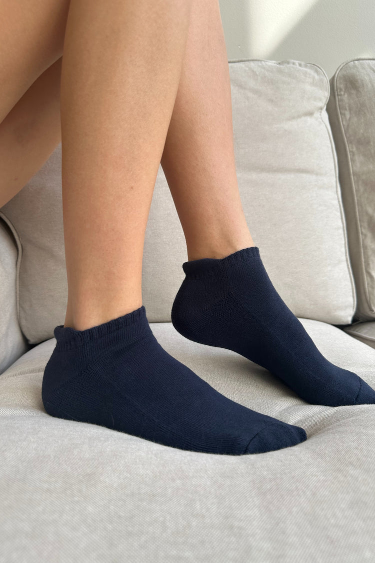 Cotton Socks | Navy Blue