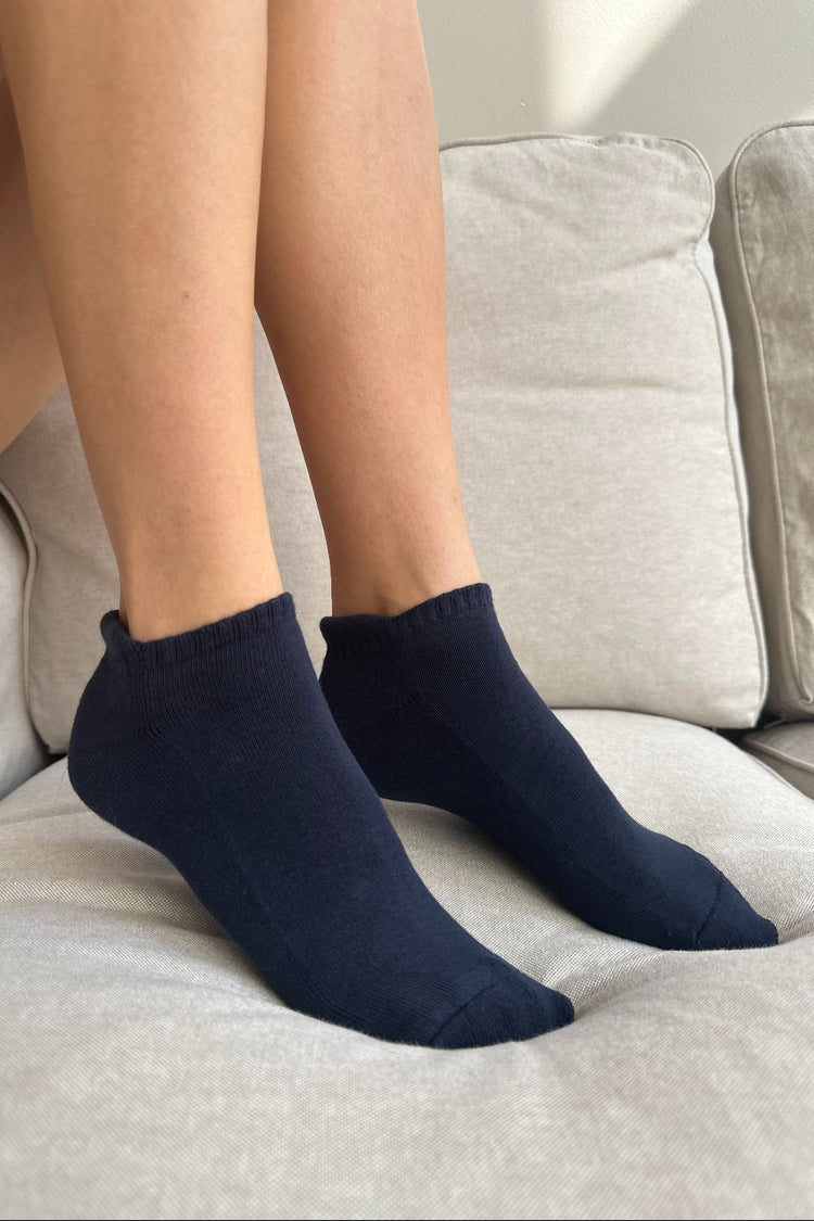 Cotton Socks | Navy Blue