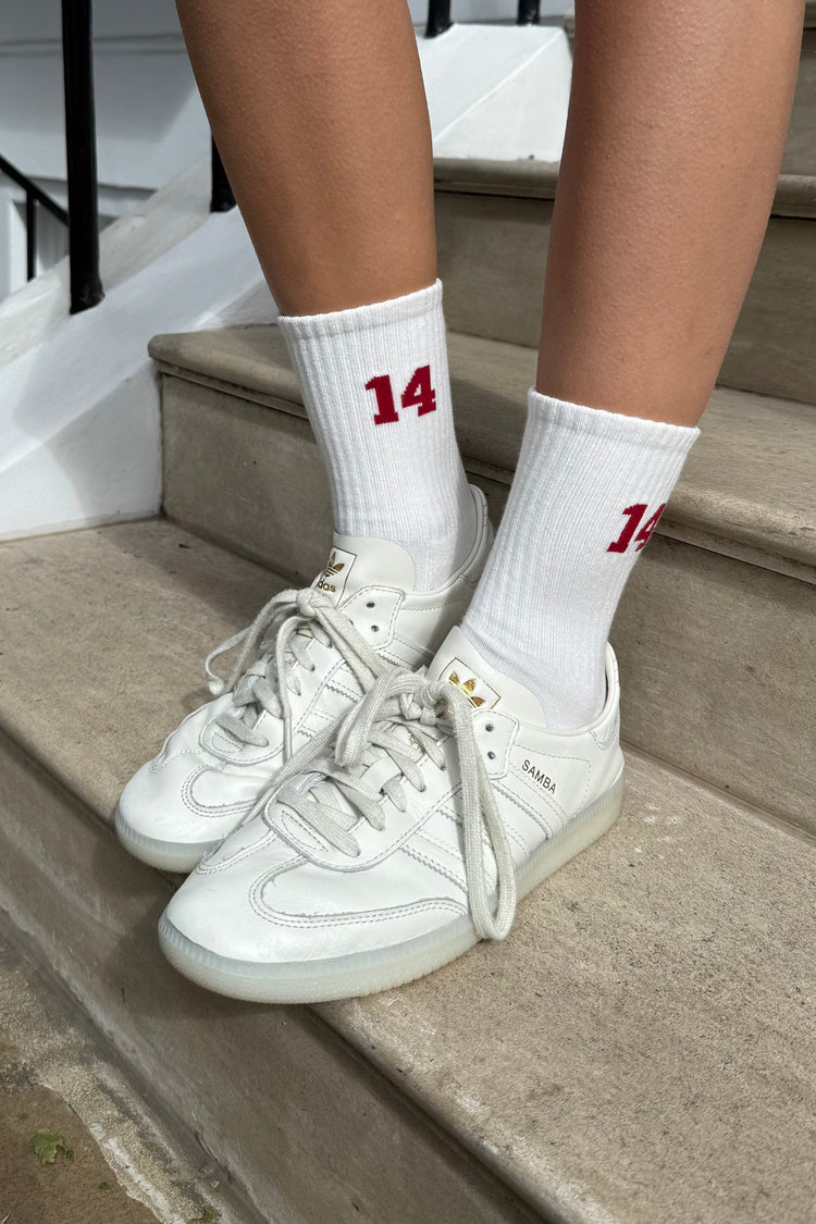 14 Socks | White