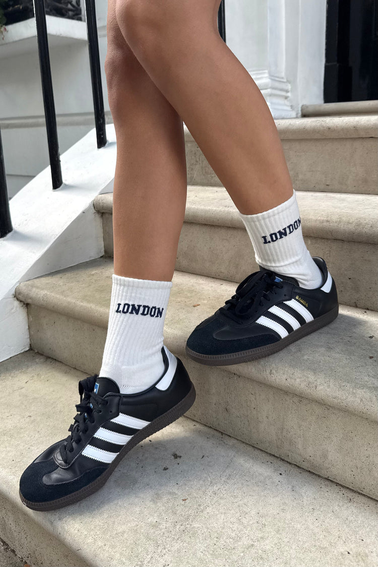 London Socks | White