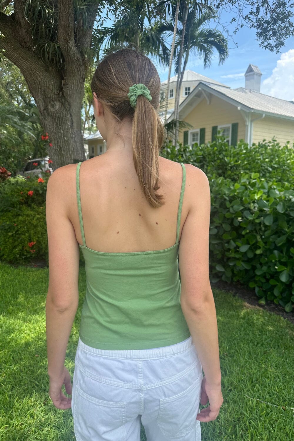 Amara Tank | Light Olive Green / XS/S