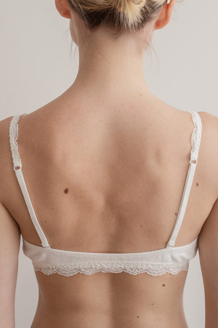 Lace Bra | White / XS/S