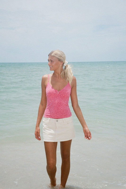 Bright Pink Leopard / XS/S