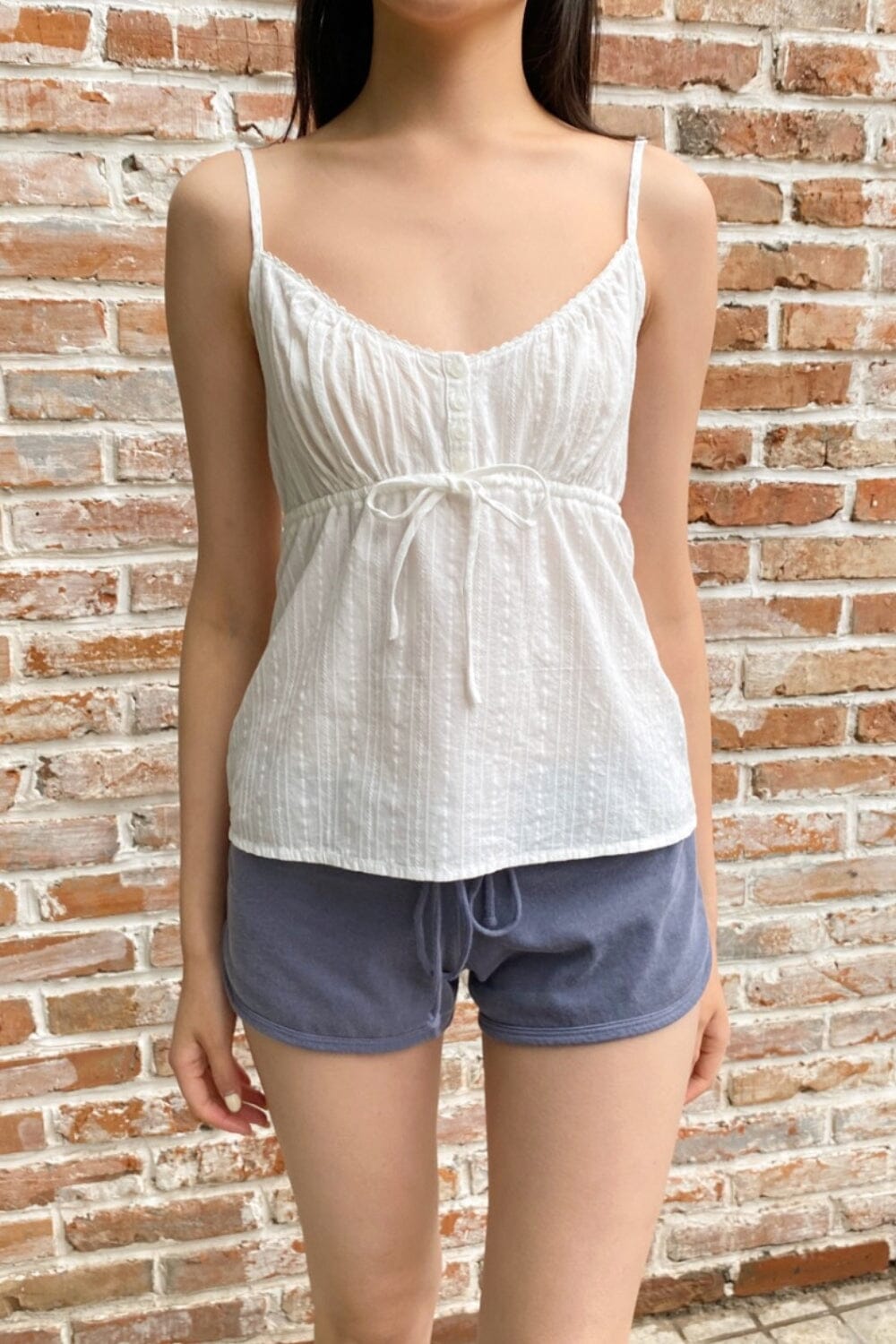 Tiffany Tank | White / XS/S