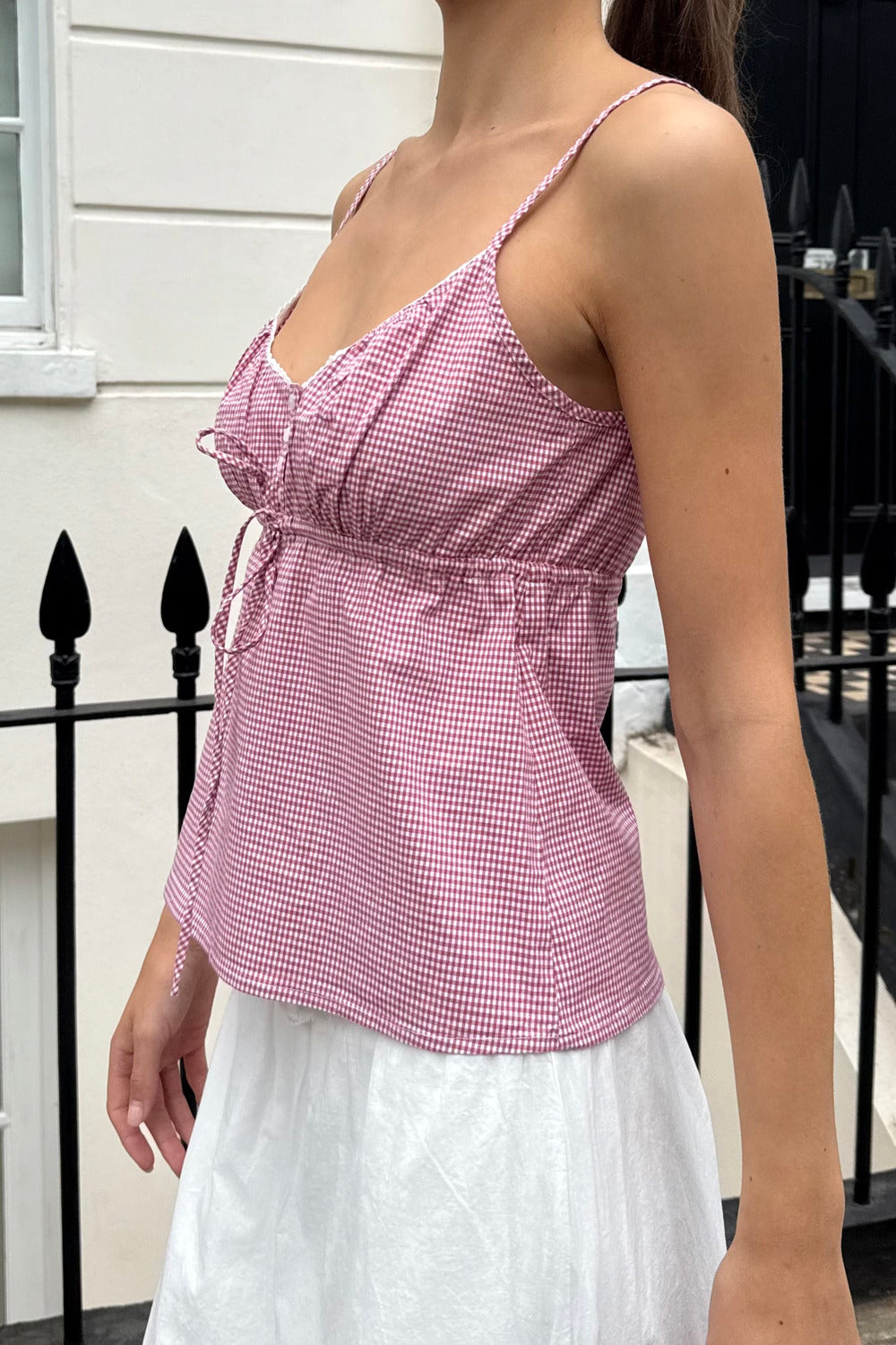 Red White Gingham / XS/S