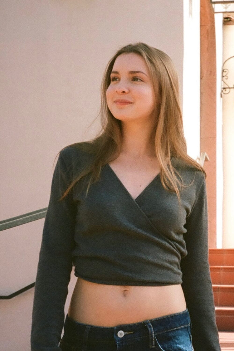 Coco Top | Charcoal / XS/S