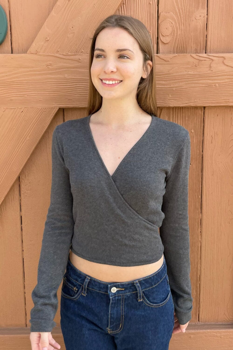 Coco Top | Charcoal / XS/S