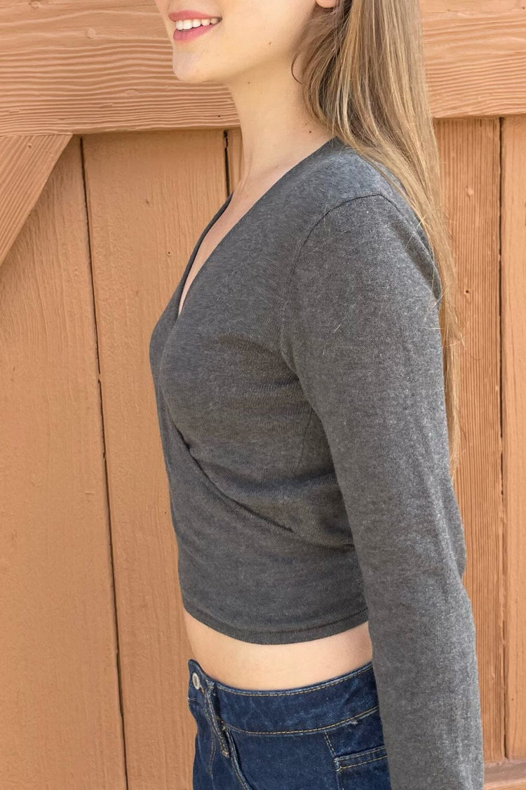 Coco Top | Charcoal / XS/S