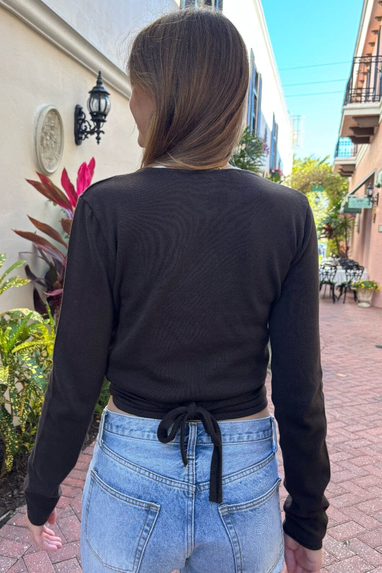 Coco Top | Dark Brown / XS/S