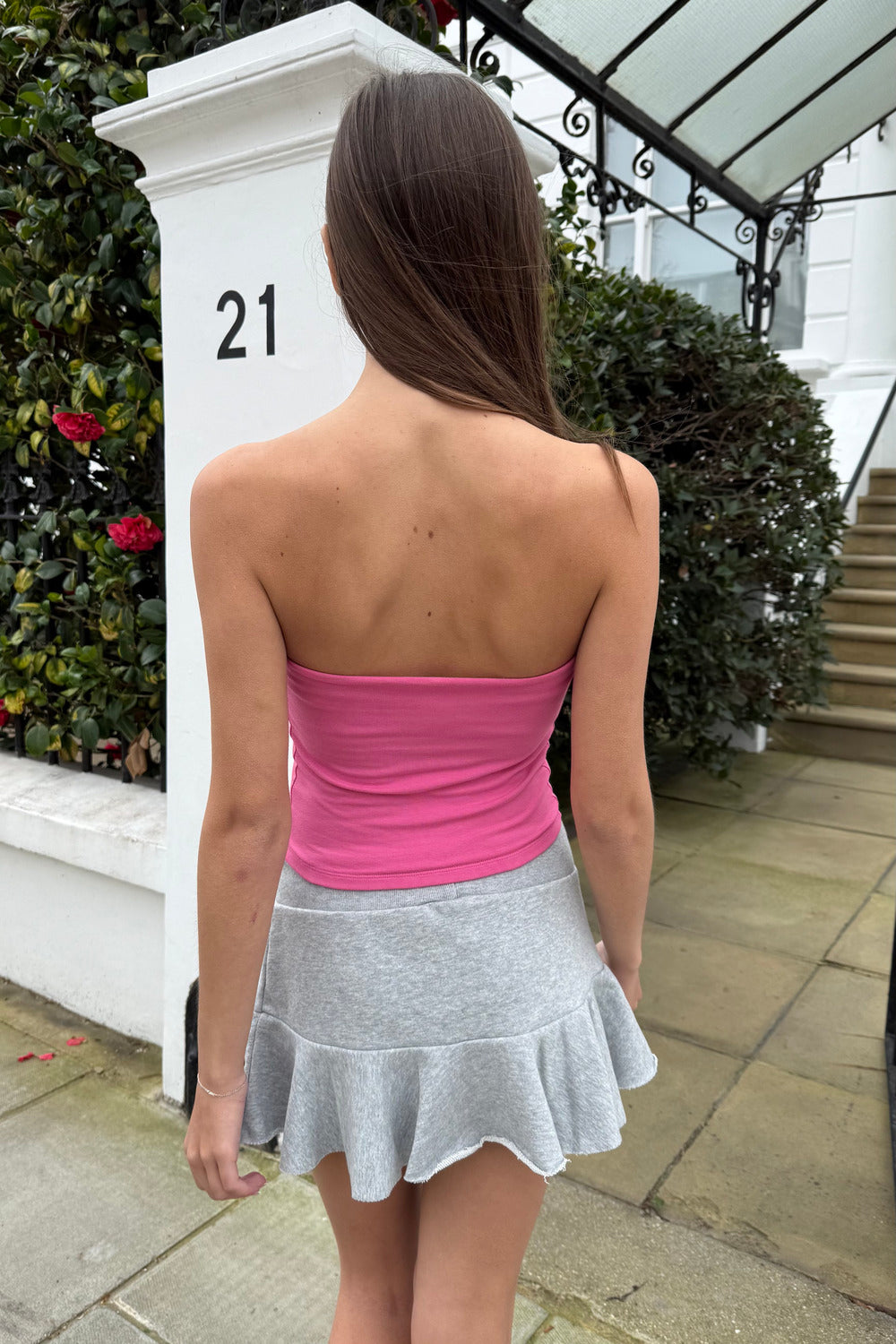 Amelia Crop Top | Fuchsia / XS/S