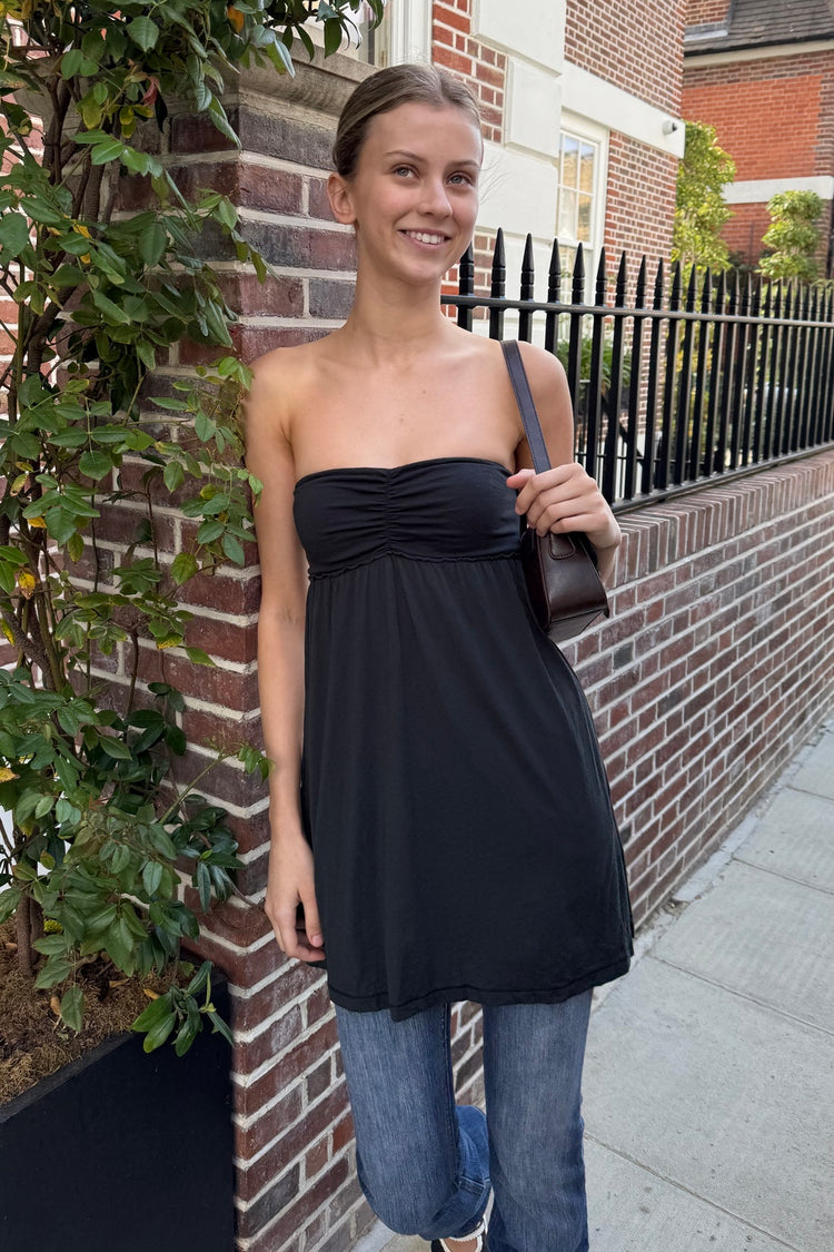 Nicole Tube Top | Black / XS/S