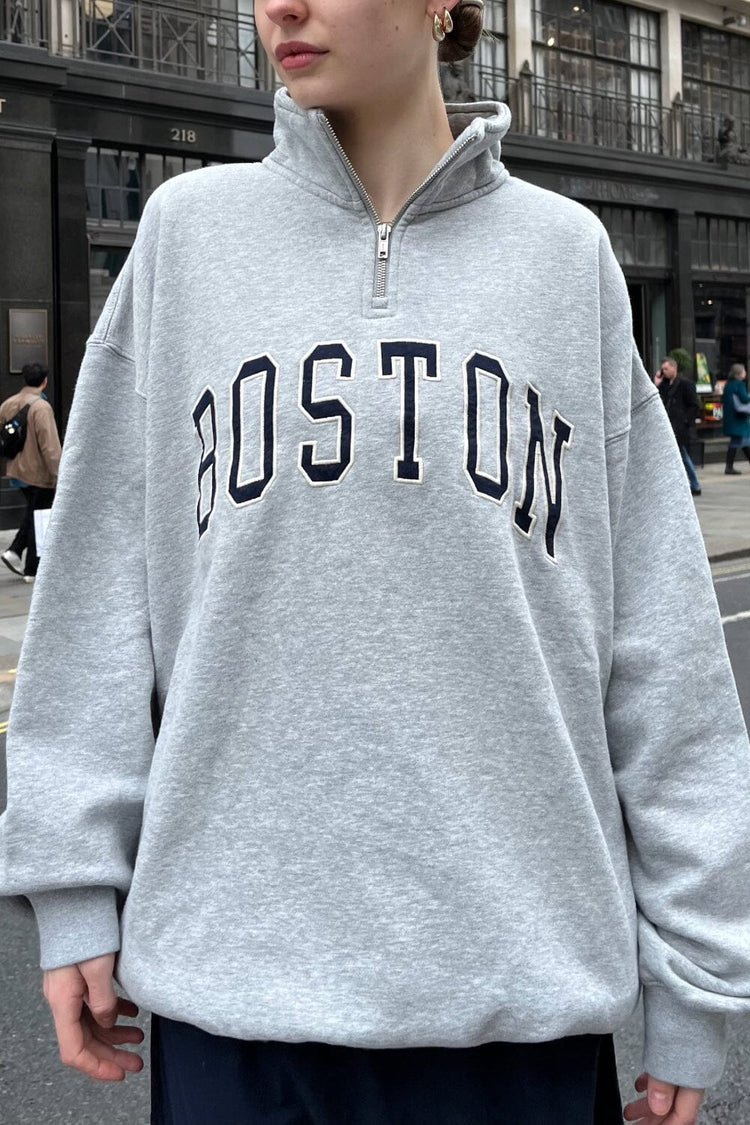 Heather Grey / Oversized Fit