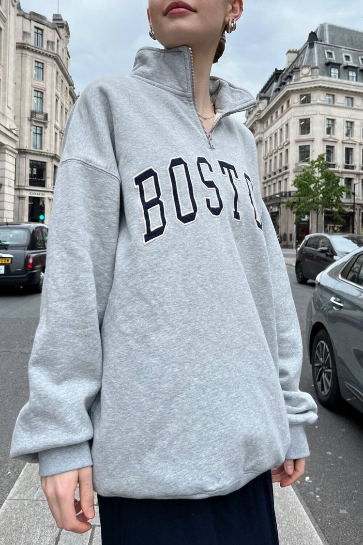 Heather Grey / Oversized Fit