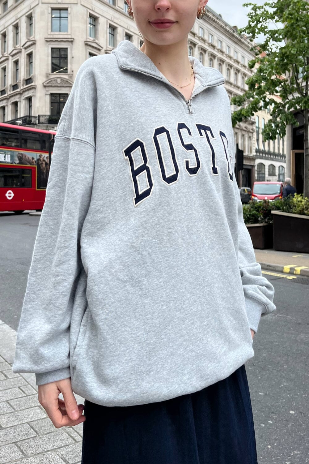 Heather Grey / Oversized Fit