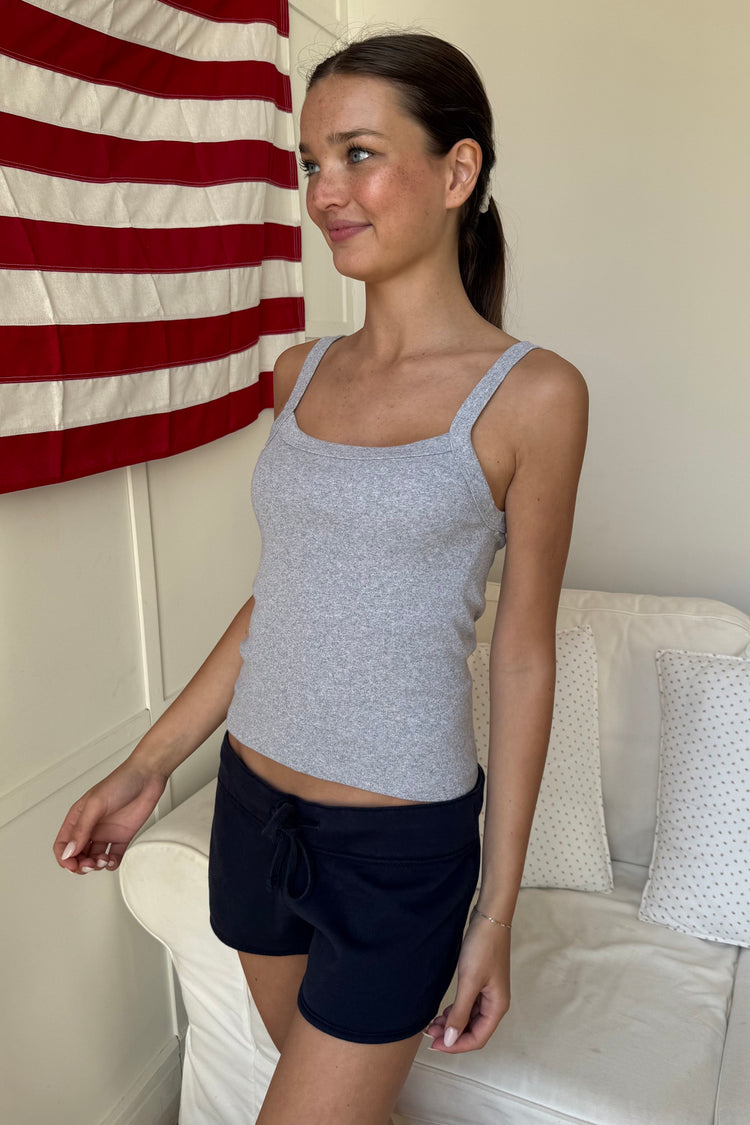 Belle Tank | Heather Grey / XS/S