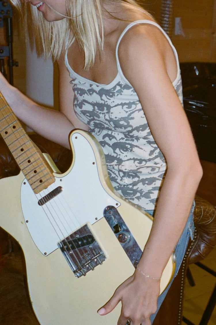 Skylar Eyes Tank | Regular Fit