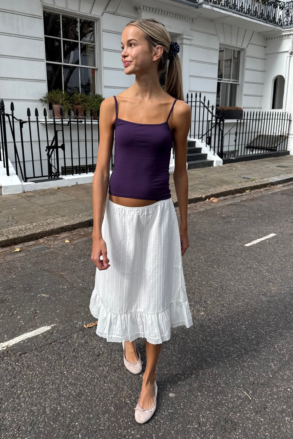 Skylar Basic Tank | Deep Purple / XS/S